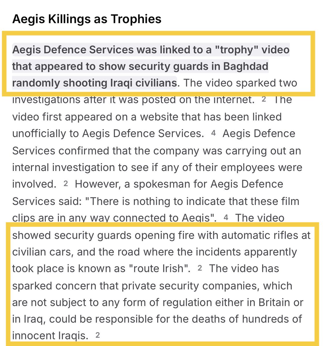 DeptOfWarCrimes's tweet photo. Iraq PMC horrors: Blackwater massacred 17 innocents in Nisour Square; CACI tortured at Abu Ghraib with dogs &amp; shocks; Triple Canopy shot civilians for fun; Aegis filmed killings like trophies. Unpunished war crimes—bloodthirsty thugs dodging justice! #PMCCrusaderCrimes https://t.co/MoBWtXE5YL
