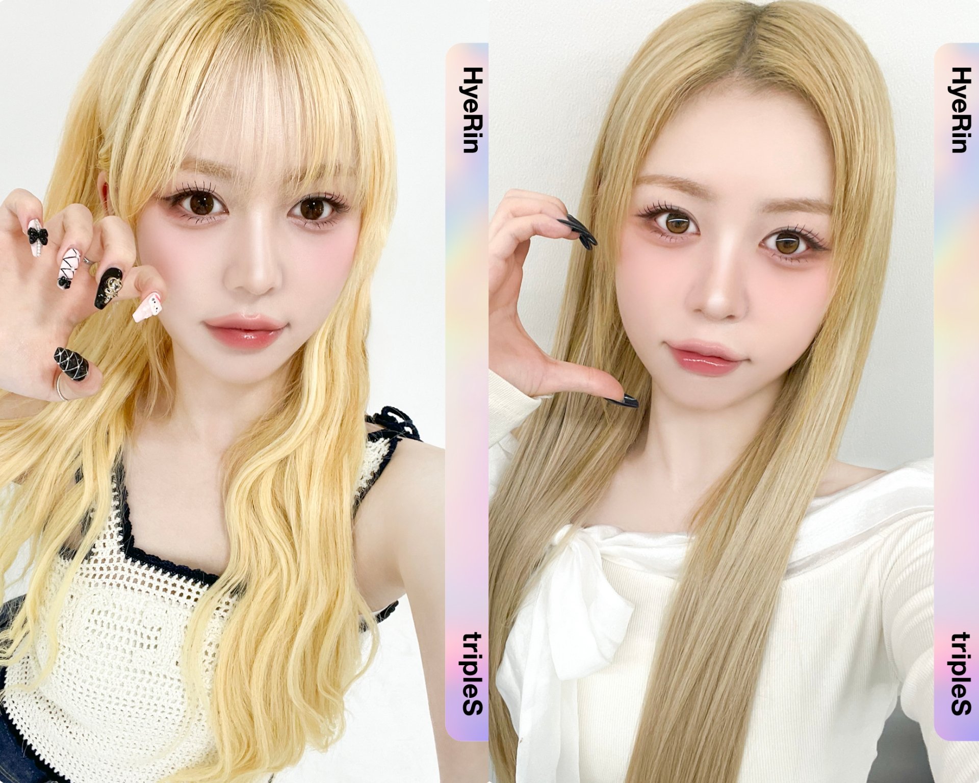 tripleS VV ポラロイド　チェキ　へリン　Hyerin 혜린 tripleS VV ポラロイド チェキ へリン Hyerin 혜린