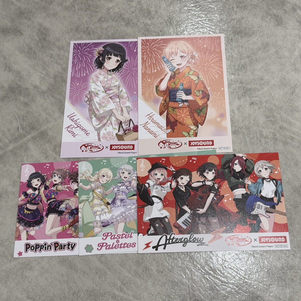 【 交換 】
バンドリ BanGDream JOYSOUND 

譲:画像参照

求:楽奈,MyGO!!!!!

本日、池袋にて手渡し可能です。
検索からもお気軽にお声がけお待ちしております🙇‍♂️