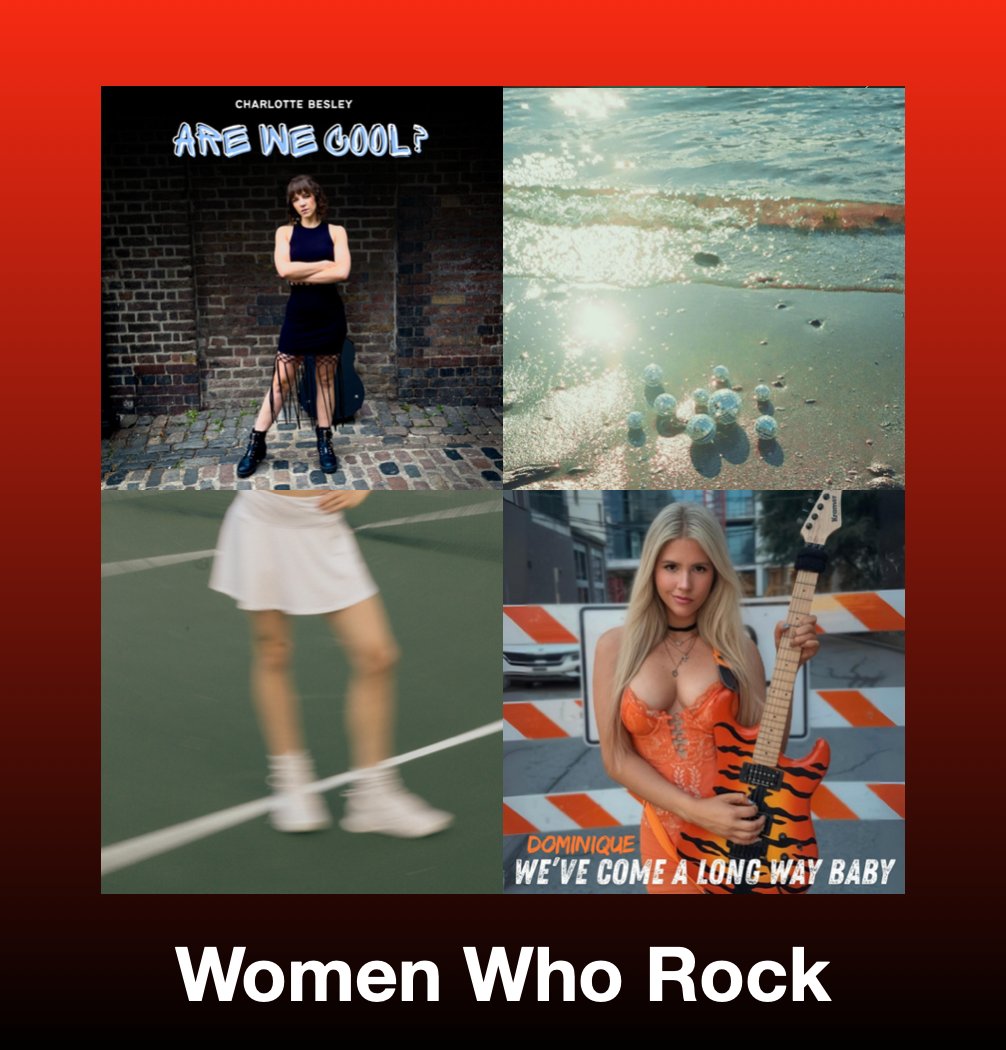 NEW #WomenWhoRock a multi-genre playlist Vol.197 with the best #newmusic

<a href="/cbesleysings/">Charlotte Besley</a> Are We Cool?
#AnnaKatarinaMusic EP The Wind
<a href="/natashablaine_/">Natasha Blaine</a> Sidelines
<a href="/GreatdominiqueR/">Dominique Ruiz</a> We've Come A Long Way Baby
+MORE

#Spotify
rb.gy/42xzrv

#NewMusic2025 #MultiGenre