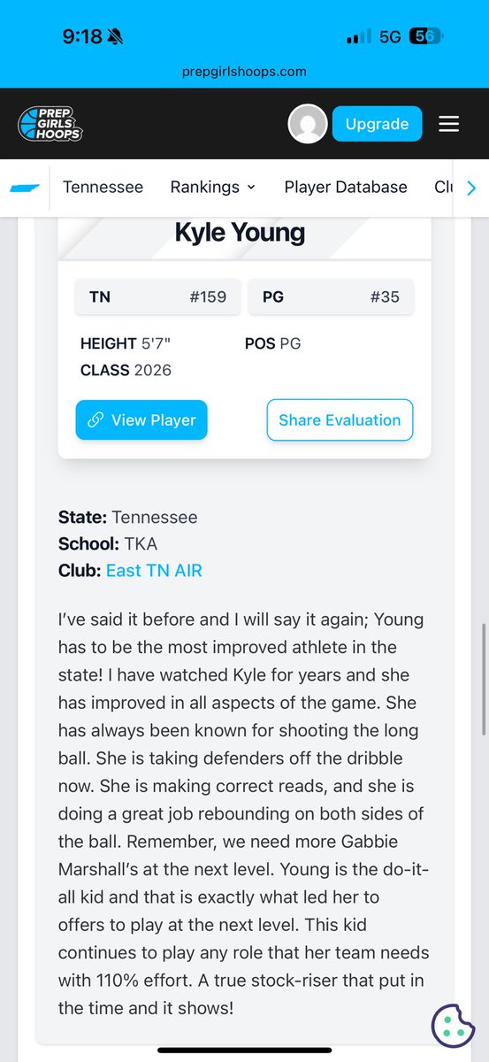 angela young (@angelaalessi) on Twitter photo Thank you <a href="/MeadeHoops/">Amanda Meade</a> and <a href="/PGHTennessee/">Prep Girls Hoops Tennessee</a> for the write up on <a href="/KyleYoung_20/">KyleYoung</a> for this upcoming <a href="/Elite80WBB/">Elite80WBB</a> fall league!
<a href="/TKALadyLionsWBB/">TKA Lady Lions Basketball</a> <a href="/ETA_2026_ICE/">ETA 2026 ICE</a> <a href="/EastTNAir/">East TN Air (Campos)</a> <a href="/talkinghoops23/">TALKING HOOPS</a> <a href="/IE_Showcase_/">𝗜𝗻𝘀𝗶𝗱𝗲𝗿 𝗘𝘅𝗽𝗼𝘀𝘂𝗿𝗲 𝗦𝗵𝗼𝘄𝗰𝗮𝘀𝗲</a> <a href="/5StarPreps/">5Star Preps</a> Thank you <a href="/MeadeHoops/">Amanda Meade</a> and <a href="/PGHTennessee/">Prep Girls Hoops Tennessee</a> for the write up on <a href="/KyleYoung_20/">KyleYoung</a> for this upcoming <a href="/Elite80WBB/">Elite80WBB</a> fall league!
<a href="/TKALadyLionsWBB/">TKA Lady Lions Basketball</a> <a href="/ETA_2026_ICE/">ETA 2026 ICE</a> <a href="/EastTNAir/">East TN Air (Campos)</a> <a href="/talkinghoops23/">TALKING HOOPS</a> <a href="/IE_Showcase_/">𝗜𝗻𝘀𝗶𝗱𝗲𝗿 𝗘𝘅𝗽𝗼𝘀𝘂𝗿𝗲 𝗦𝗵𝗼𝘄𝗰𝗮𝘀𝗲</a> <a href="/5StarPreps/">5Star Preps</a>