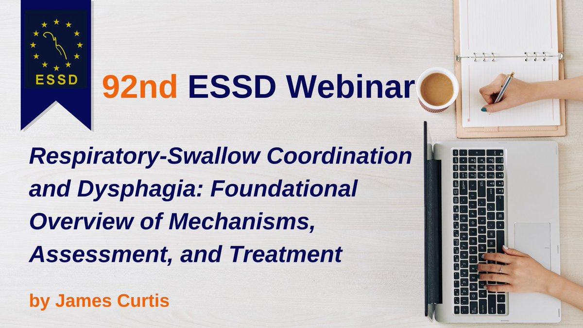 Join us for our 92th webinar titled, "Respiratory-Swallow Coordination and Dysphagia: Foundational Overview of Mechanisms, Assessment, and Treatment", presented by James Curtis.

📆 20.08.2025 (Wed) at 6:30pm (CEST)
🔗 form.jotform.com/252045470739358

#dysphagia #respiration #swallowing