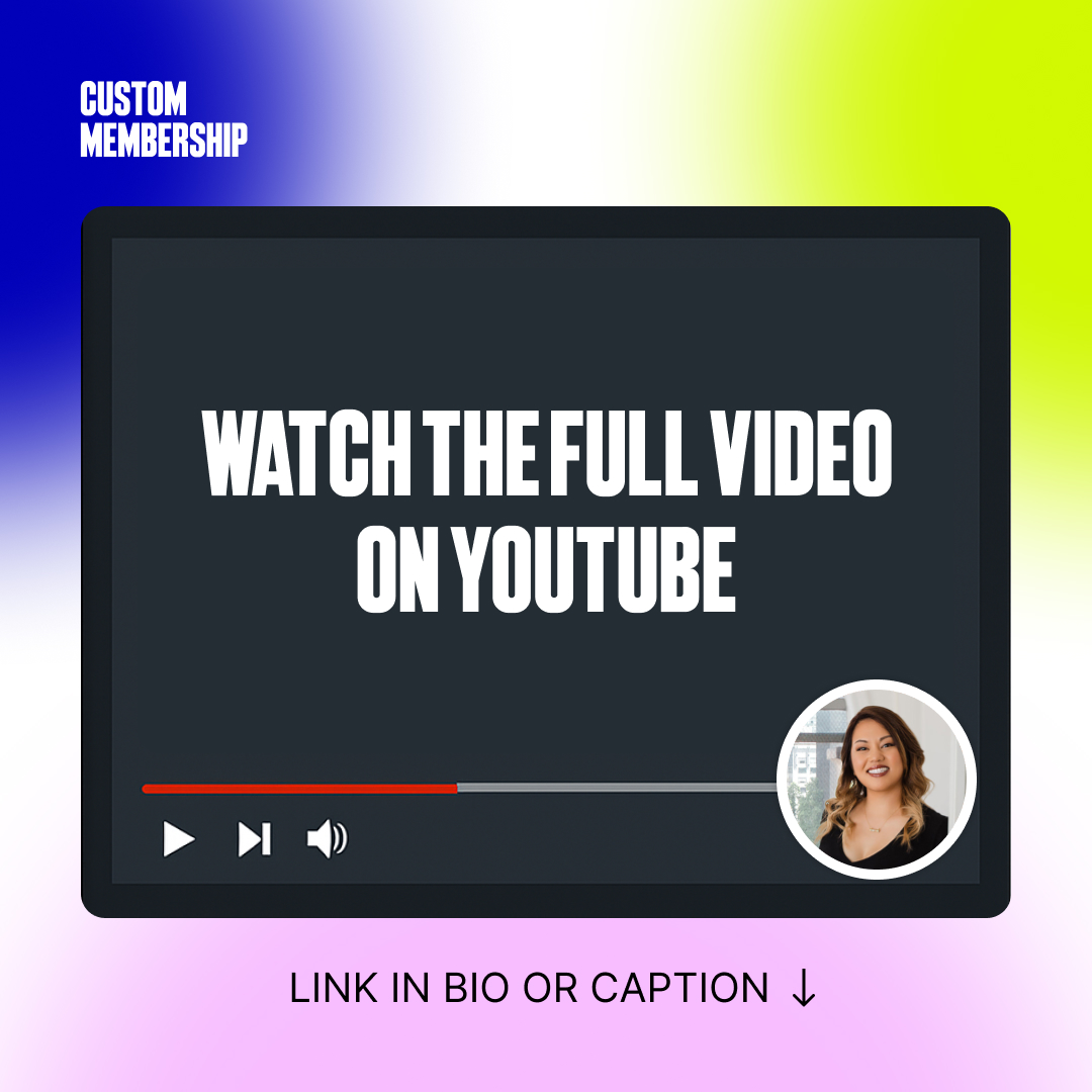 Our Client Feedback

Krystal Diaz
Vocal Coach &amp; Co-Founder of Pure Singing

🎥 Watch the full video here:
👉 youtu.be/PFz5cnFUWMM

Need a Membership Site that Works? We’ll help you build it right. 

Visit us at custommem.io 

#ClientTestimonial #OnlineCourses