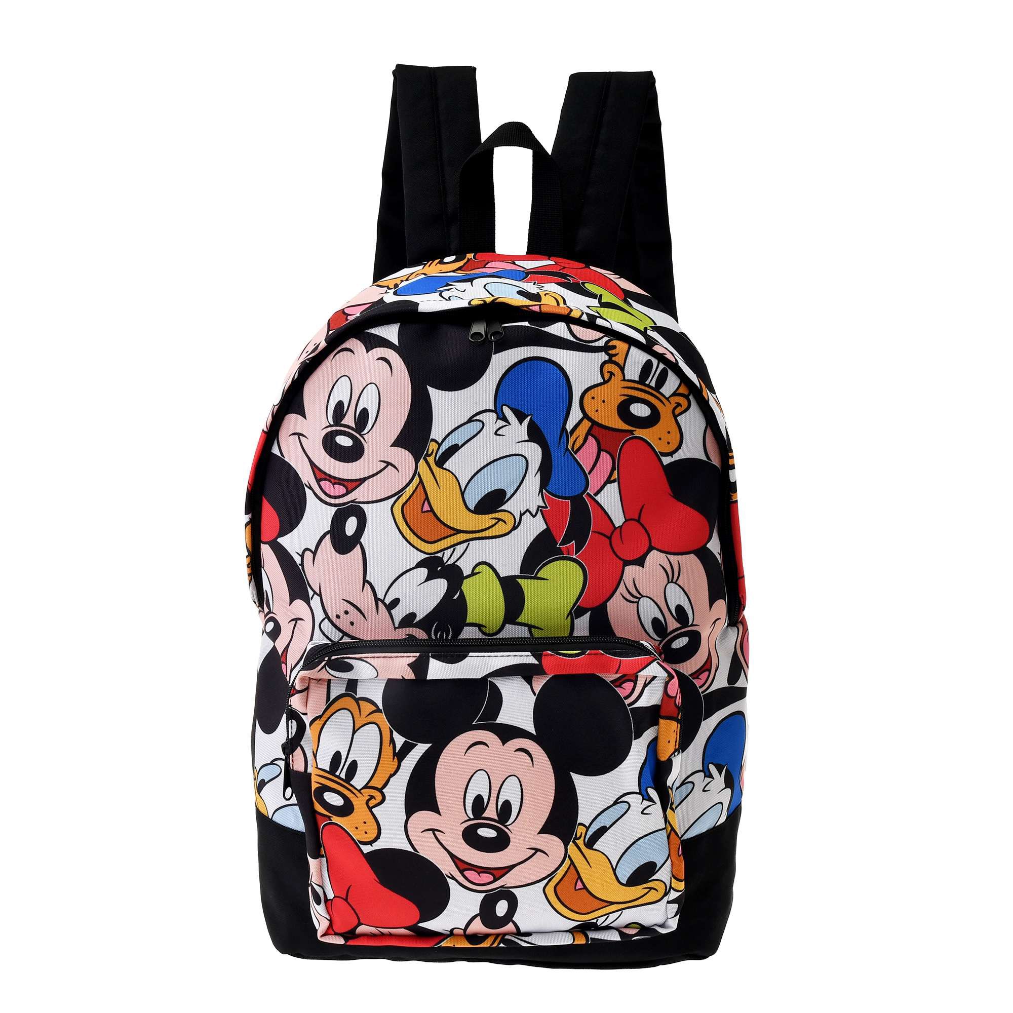 海外ディズニー ディズニーランド バックパック ディズニーリュック ミッキー総柄 パークの風景総柄デザイン！東京ディズニーランド ミッキー