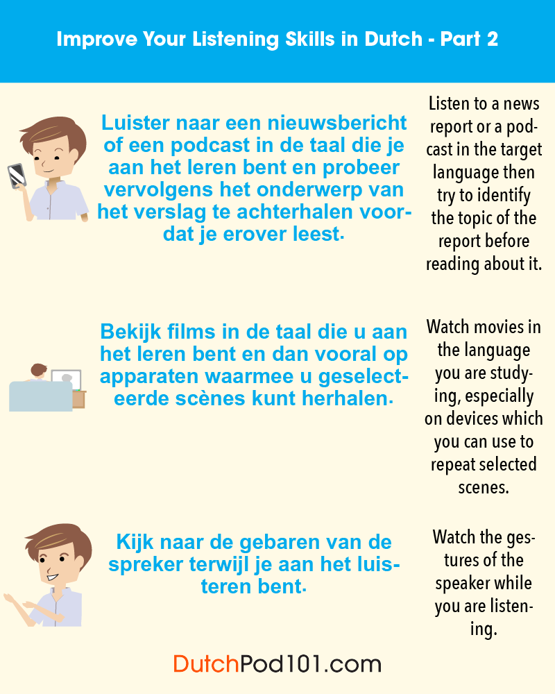 DutchPod101's tweet photo. How to improve your Dutch? Save this! π©βπ» P.S. Master Dutch step-by-step with DutchPod101: https://t.co/nj5RlOcdik
#DutchLessons #FreeDutchLessons #EverydayDutch https://t.co/5YKOiPeVp5