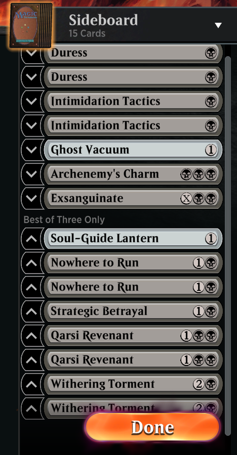 HealsKc's tweet photo. Mono Black Skeletons !

Been playing this deck for a hot minute since the release of OTJ, and been on and off of it since then. But with EOE and FIN, we've gotten some sweet goodies like
Sephiroth, Cecil, Archenemy Charm, and Tragic.
#mtg #mtgstandard https://t.co/MHCM0btdlp
