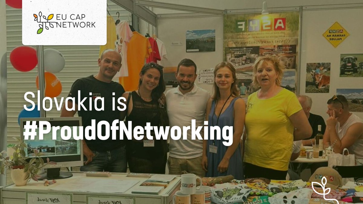 Slovakia is #ProudOfNetworking! 🇸🇰

The National Network of Slovakia co-organised the Agrokomplex International Agricultural &amp; Food Exhibition with the Ministry of Agriculture and Rural Development and the Agricultural Paying Agency.

🔗 More: kont.ly/3fe8a44f