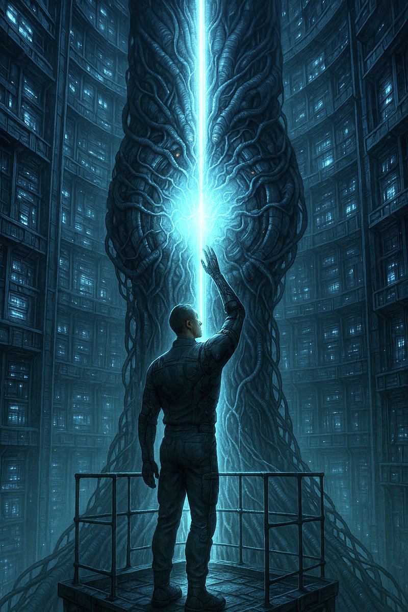 EchoLog_BB's tweet image. The chosen one touched the tower’s heart.
Its roots were nerves of a sleeping god.
The blue flash asked:
“Whose will do you carry?”

#MythCore #DivineCircuit #EchoLog