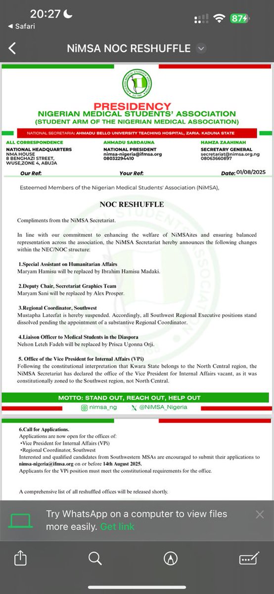 therealafrodoc's tweet photo. I can't believe I woke up to this so early in the morning 
What do you mean all REC positions have been dissolved, after serving since the beginning of the year till now? You must be kidding me
Ni 1 month to southwest regional convention, I laugh in spanish https://t.co/0cuhRyRCko