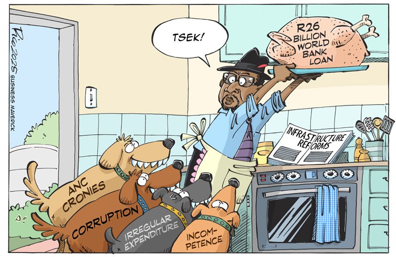 #SouthAfrica gets a R26 billion loan from the #WorldBank...
<a href="/ricoschacherl/">Rico Schacherl</a> #ANC #corruption