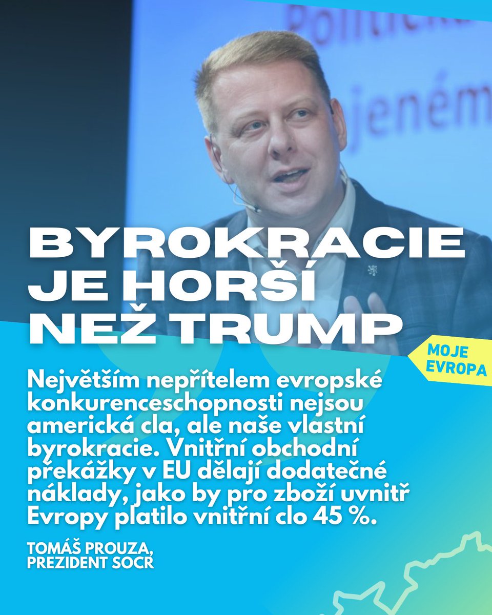 USA se dohodly s Evropou na 15% clu, ale o to tady podle <a href="/ProuzaTomas/">Tomáš Prouza</a> vlastně ani tolik nejde. Politici v EU totiž panikaří a pořád řeší jen to, co si usmyslí Trump. Bylo by lepší, kdyby se víc zajímali o domácí problémy, které když přepočítáte na cla, vyjdou děsivě.