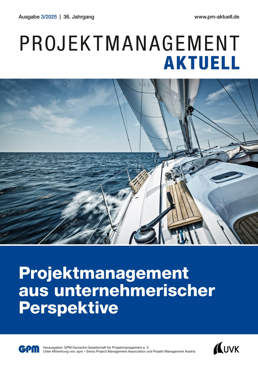 Die neue Ausgabe der PM-Aktuell ist da⬇️
Schwerpunkt: Projektmanagement aus unternehmerischer Perspektive. Mehr unter:
narr.de/projektmanagem…

<a href="/GPM_IPMA/">GPM Deutsche Gesellschaft für Projektmanagement</a> #uvkverlag #Projektmanagement