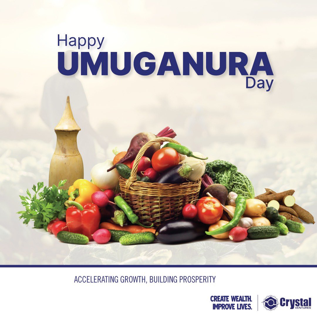 Crystal Ventures Ltd (@cvlrwanda) on Twitter photo Happy Umuganura Day!
As we celebrate the fruits of our labor and the power of unity, may this day remind us of the strength in our roots and the vision in our future. <a href="/CVLRwanda/">Crystal Ventures Ltd</a>, we honor tradition, hard work, and shared progress.
#Umuganura2025 #CVLRwanda #RWOX Happy Umuganura Day!
As we celebrate the fruits of our labor and the power of unity, may this day remind us of the strength in our roots and the vision in our future. <a href="/CVLRwanda/">Crystal Ventures Ltd</a>, we honor tradition, hard work, and shared progress.
#Umuganura2025 #CVLRwanda #RWOX