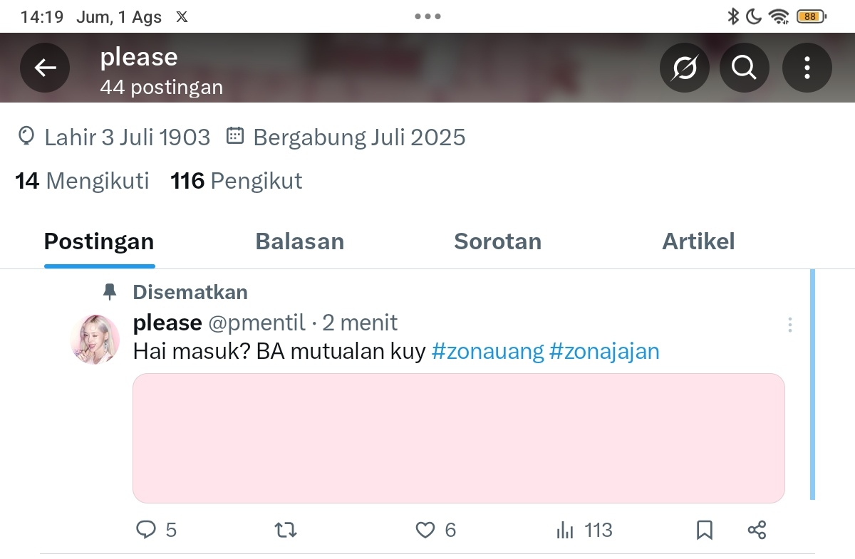 icaa new account tweet media