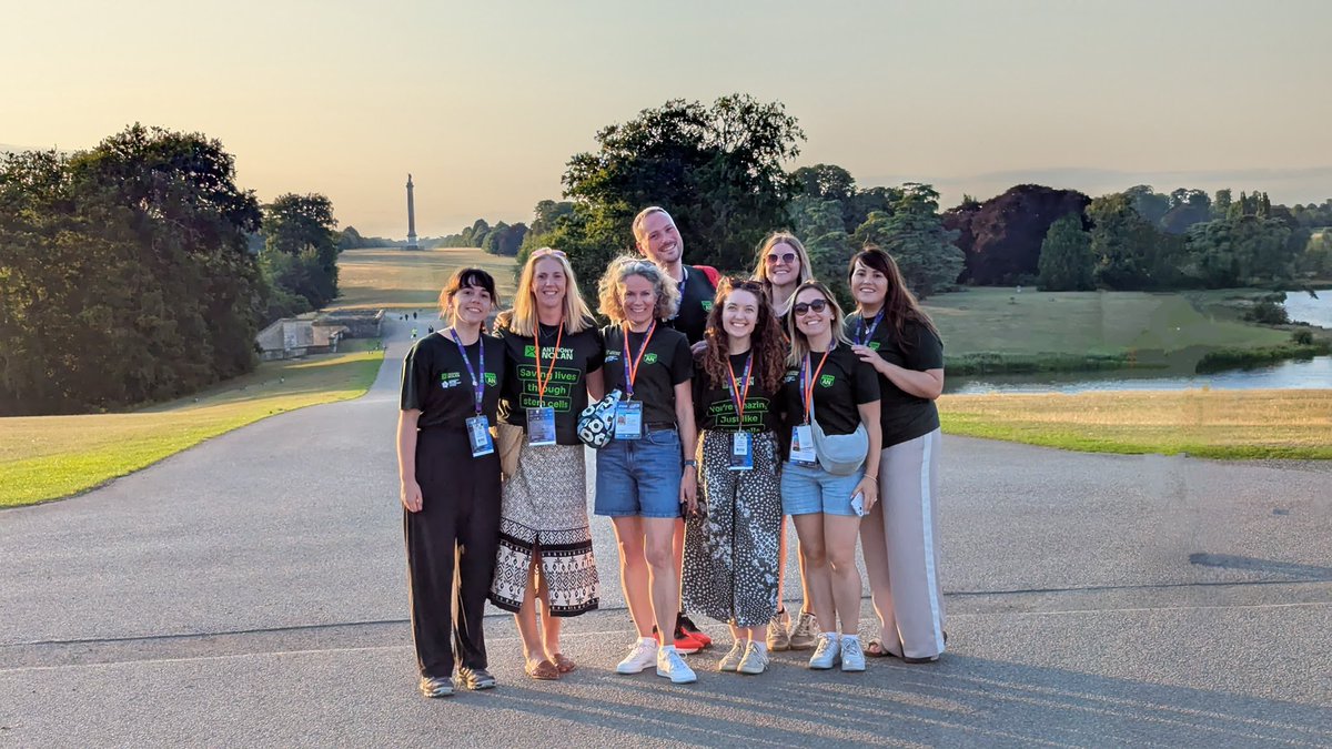 British Transplant Games
Opening ceremony at Blenheim Palace last night…the <a href="/AnthonyNolan/">Anthony Nolan</a> staff team are prepped for lots of cheering and clapping this weekend 🤩