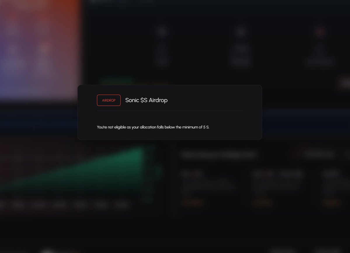 Niklaus (@niklausi_) on Twitter photo 做过 <a href="/SonicLabs/">Sonic Labs</a> 的追加空投已上线 $S airdrop.paintswap.io/my-fnfts
任务参与者快去查询!项目方算是有回应了,虽然和期望值还有差距,但俺还是没有单号消耗几十u打水漂了md! 做过 <a href="/SonicLabs/">Sonic Labs</a> 的追加空投已上线 $S airdrop.paintswap.io/my-fnfts
任务参与者快去查询!项目方算是有回应了,虽然和期望值还有差距,但俺还是没有单号消耗几十u打水漂了md!