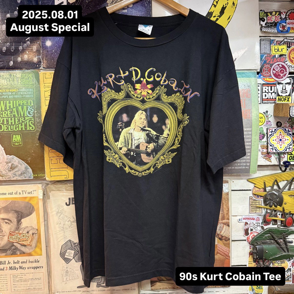 3日限定SALE【90sオリジナル】NIRVANAカートコバーンバンドTシャツ バンド band 00's M&O KURT COBAIN NIRVANA TEENAGE THE END OF
