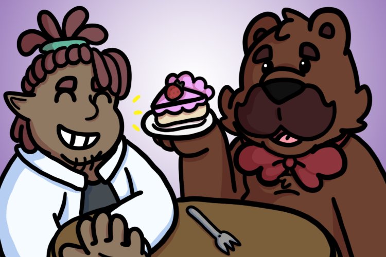 Bozzywald's tweet image. #BIBart here's Tama, @binoftweets's character I drew about 5 years ago with mine, holy moly time flies