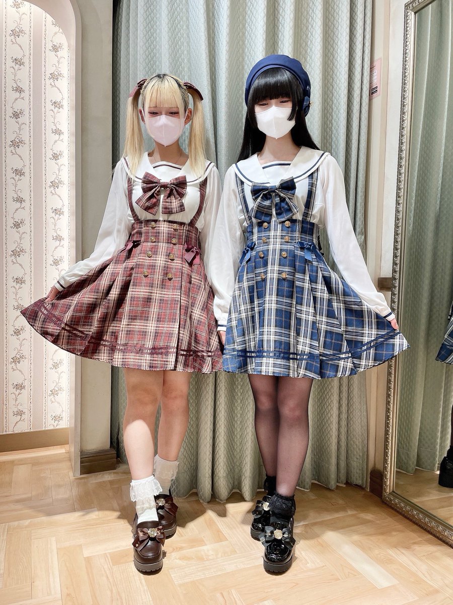 Amavel お嬢様系コーデセット 青系統でお嬢様コーデ💙 #Amavel #アマベル #マルイアネックス