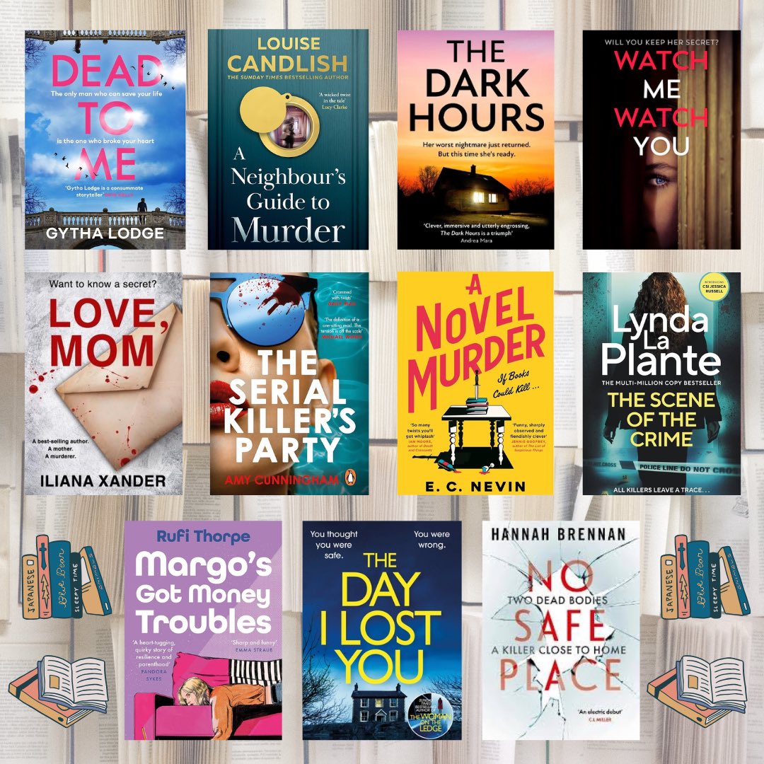 📚JULY READS📚

Needless to say July was a very busy month so actually shocked I managed to read as much this month - although two were audiobooks to grab as much reading time as possible on long journeys!

Full Reviews in 🧵 below

#Bookblogger #Booktwitter