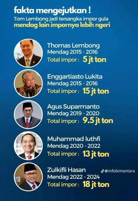 Tukang Baso (@reggy120366) on Twitter photo <a href="/BosPurwa/">King Purwa</a> <a href="/jokowi/">Joko Widodo</a> Coba wartawan tanyakan fakta ini. Knp cuma Pak Tom yg kena ?
Sekali2 ngomong tuh yg masuk akal lah bilang sm si mul. <a href="/BosPurwa/">King Purwa</a> <a href="/jokowi/">Joko Widodo</a> Coba wartawan tanyakan fakta ini. Knp cuma Pak Tom yg kena ?
Sekali2 ngomong tuh yg masuk akal lah bilang sm si mul.