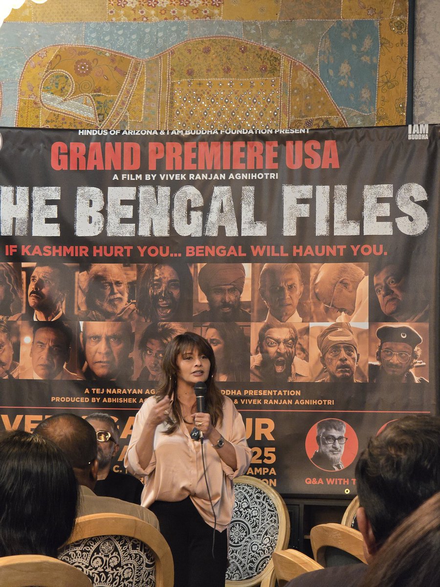 vivekagnihotri's tweet photo. Overwhelming support pouring in for #TheBengalFiles. Specially from the young people. Phoenix, Arizona. https://t.co/t7kCmkBjLg