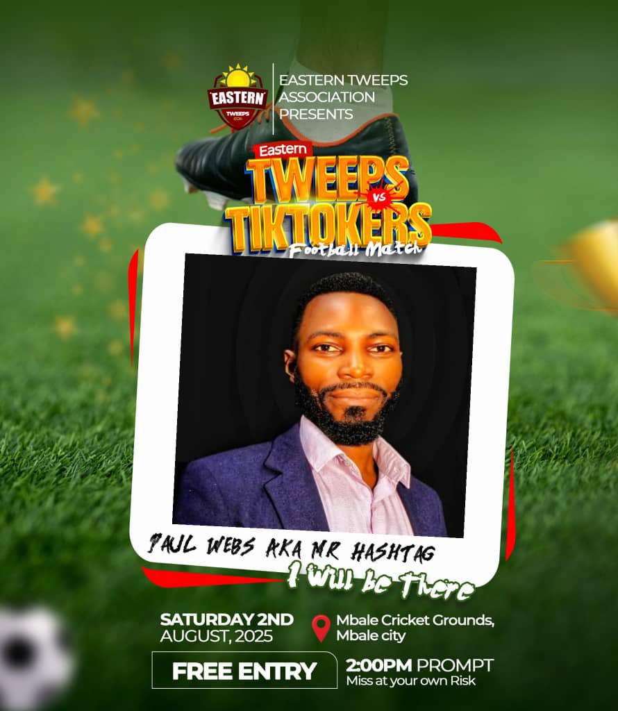 The tomorrow’s 
#EasternTweepsVsTiktokers match issa serious get together and networking avenue on top of showcasing talent and up scaling our digital knowledge far and wide. 

I WILL BE THERE