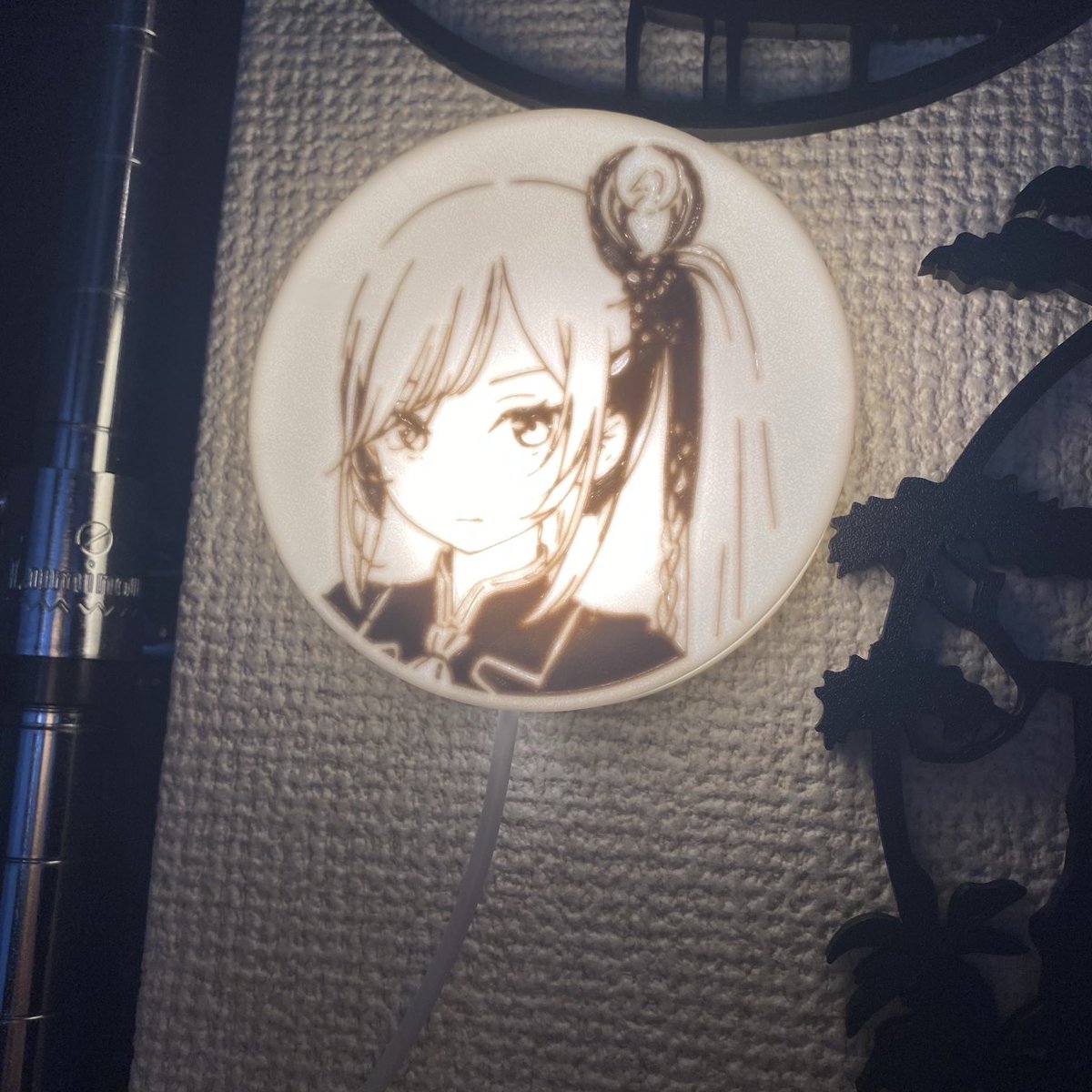 岐阜の闇をさらに深くする女騎士リヴィア様ウォールライト💡