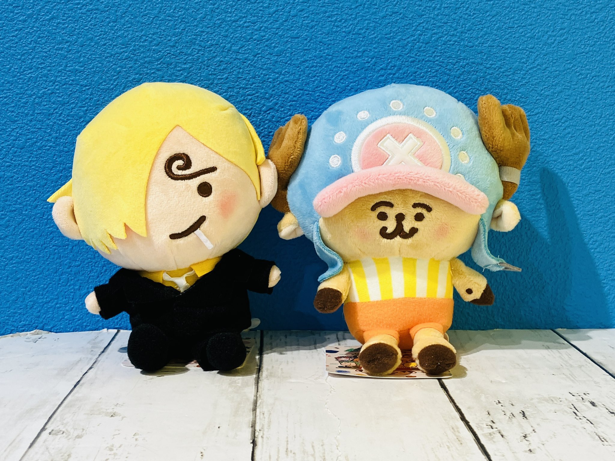 麦わらストア限定 YURUTTO ゆるっと　ルームシューズ ゾロ&サンジ ワンピース】YURUTTO ONE PIECE ルームシューズ（ゾロ＆サンジ