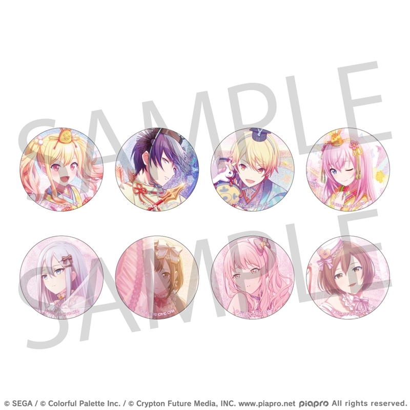 プロセカ　グリッター缶バッジ　再販 プロセカ」新グッズ情報📣 🎉グリッター缶バッジ イベントイラスト