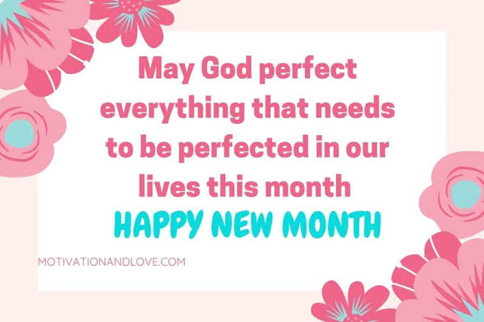 Happy New Month! My prayer for you is that God’s grace will be abundant in your life. May He open doors of opportunity and shower you with blessings. Stay faithful! 🙏