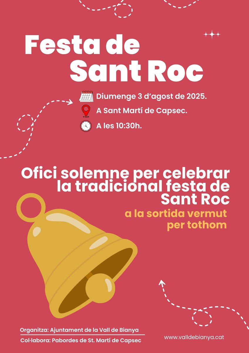 Aquest cap de setmana, us proposem la Festa de la Vall del Bac, al Mas Bagatell i la Festa de Sant Roc, a l'església de Sant Martí de Capsec.