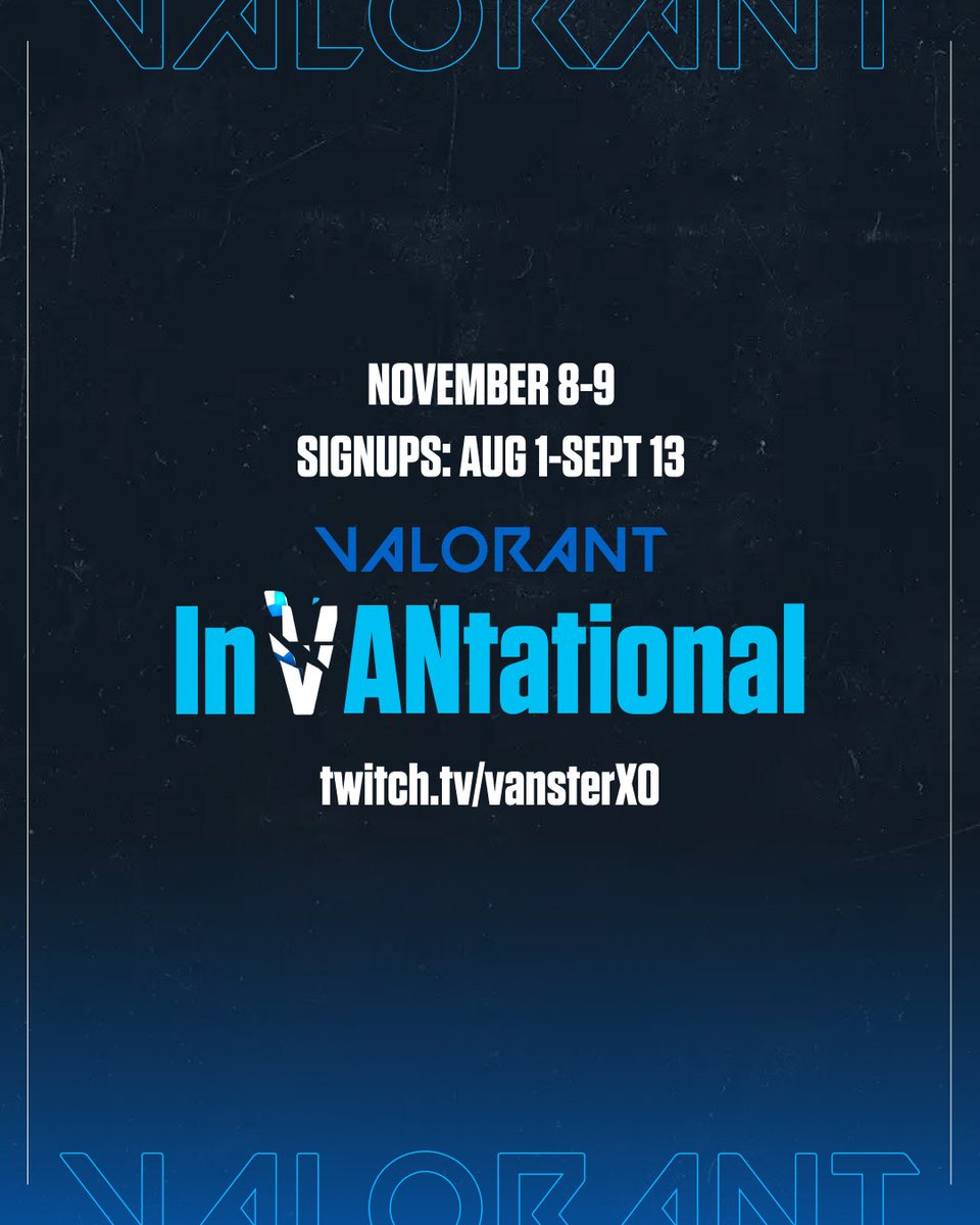 Vanster (@vansterxo) on Twitter photo Hosting my first ever tourney: The InVANtational!! 
Sign up here: docs.google.com/forms/d/1cZuCS… Hosting my first ever tourney: The InVANtational!! 
Sign up here: docs.google.com/forms/d/1cZuCS…