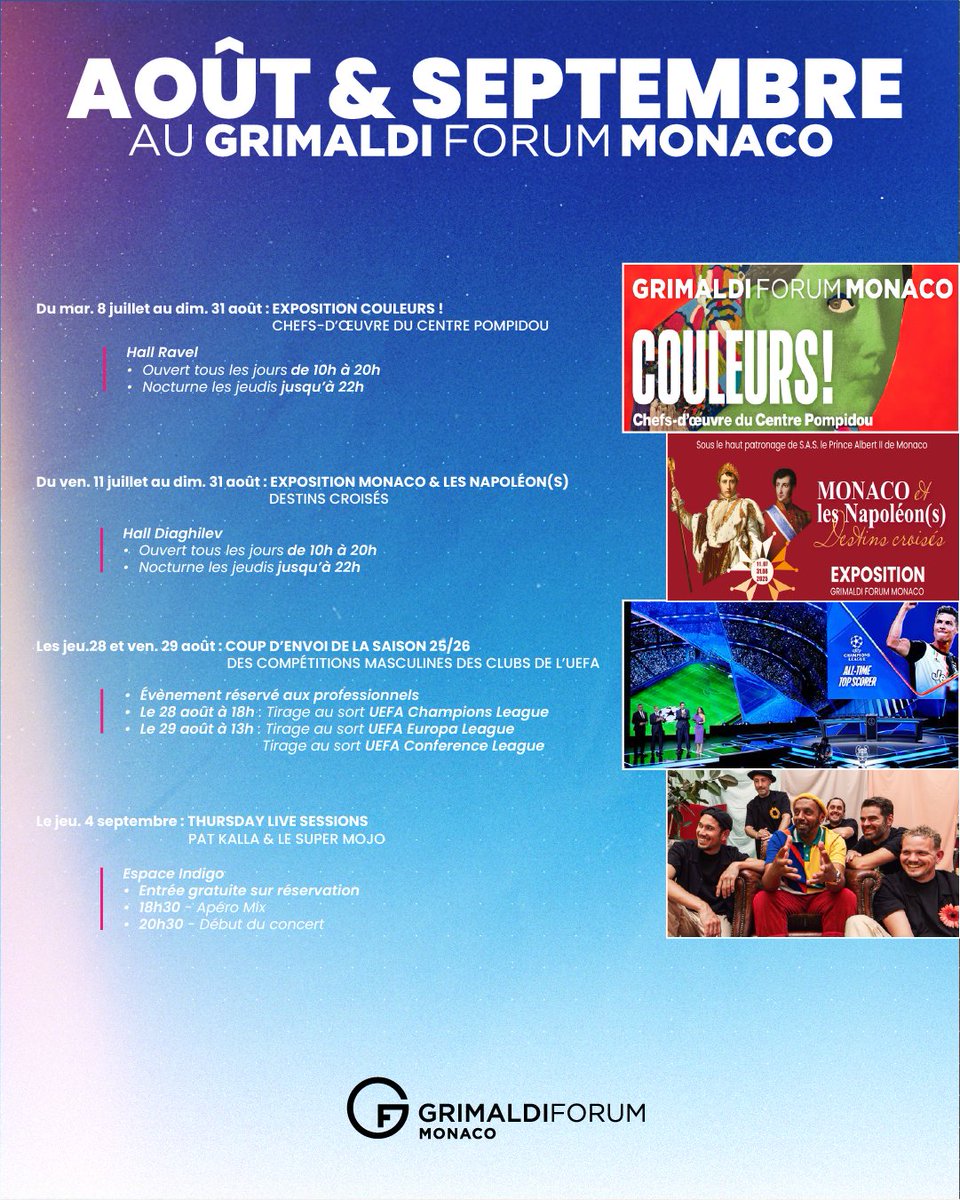 Grimaldi Forum Monaco tweet media