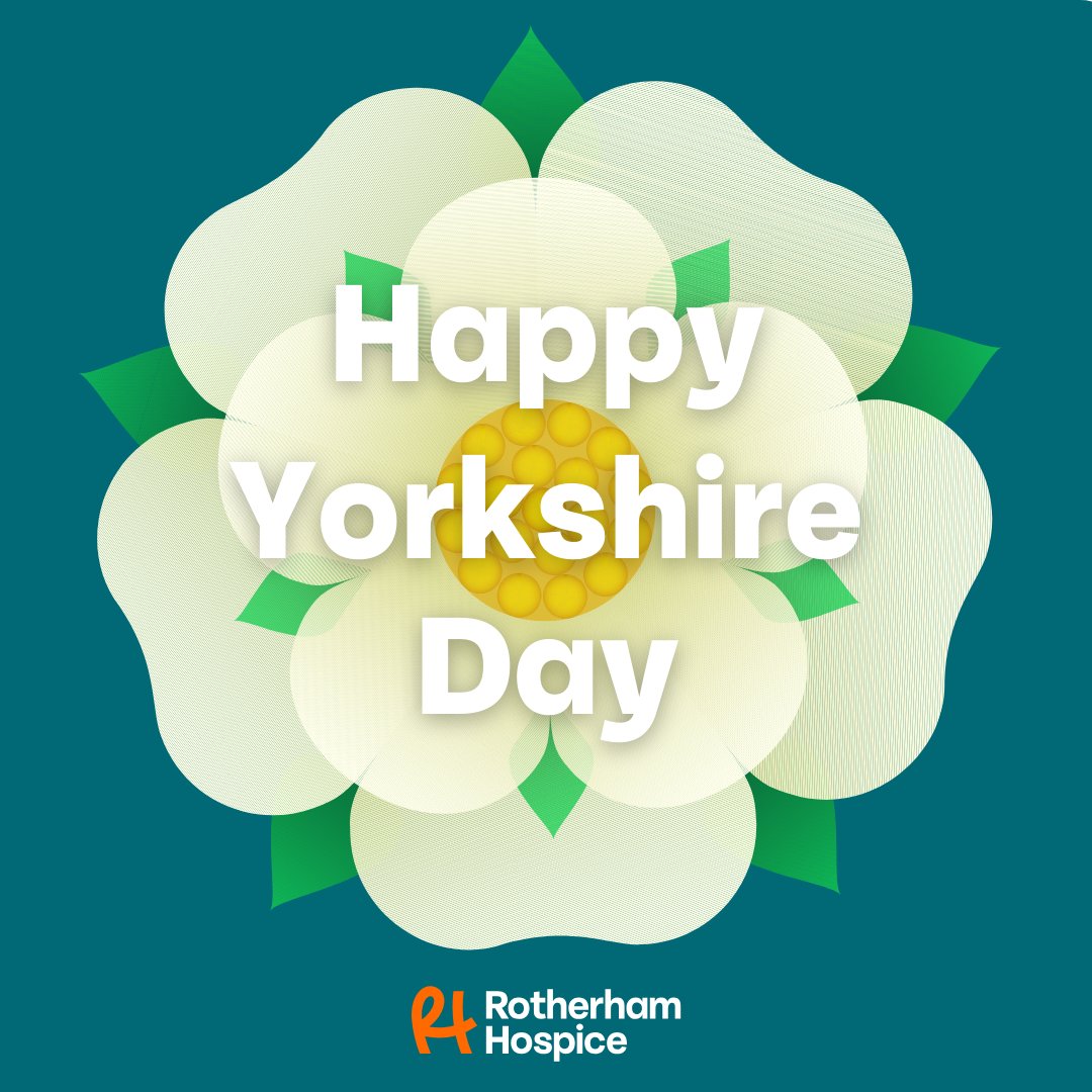 🤍 Happy Yorkshire Day! We’re proud to call Yorkshire our home and to care for this incredible community. As a local charity, we’re here to provide compassionate support to those who need it most. Thank you for helping us make a difference across our region. 💛 #YorkshireDay