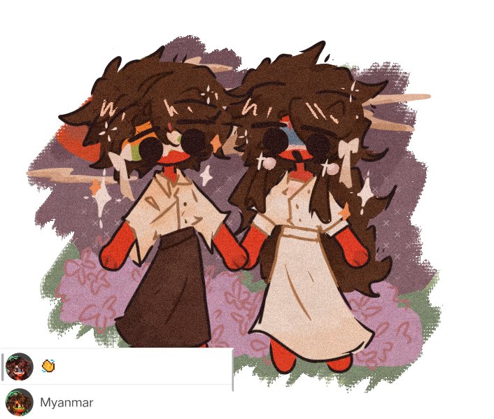 moziiiiiiia's tweet image. ((･–･) (･◡･)/
#CountryHumans 
#CountryHumansmyanmar
#CountryHumansThailand