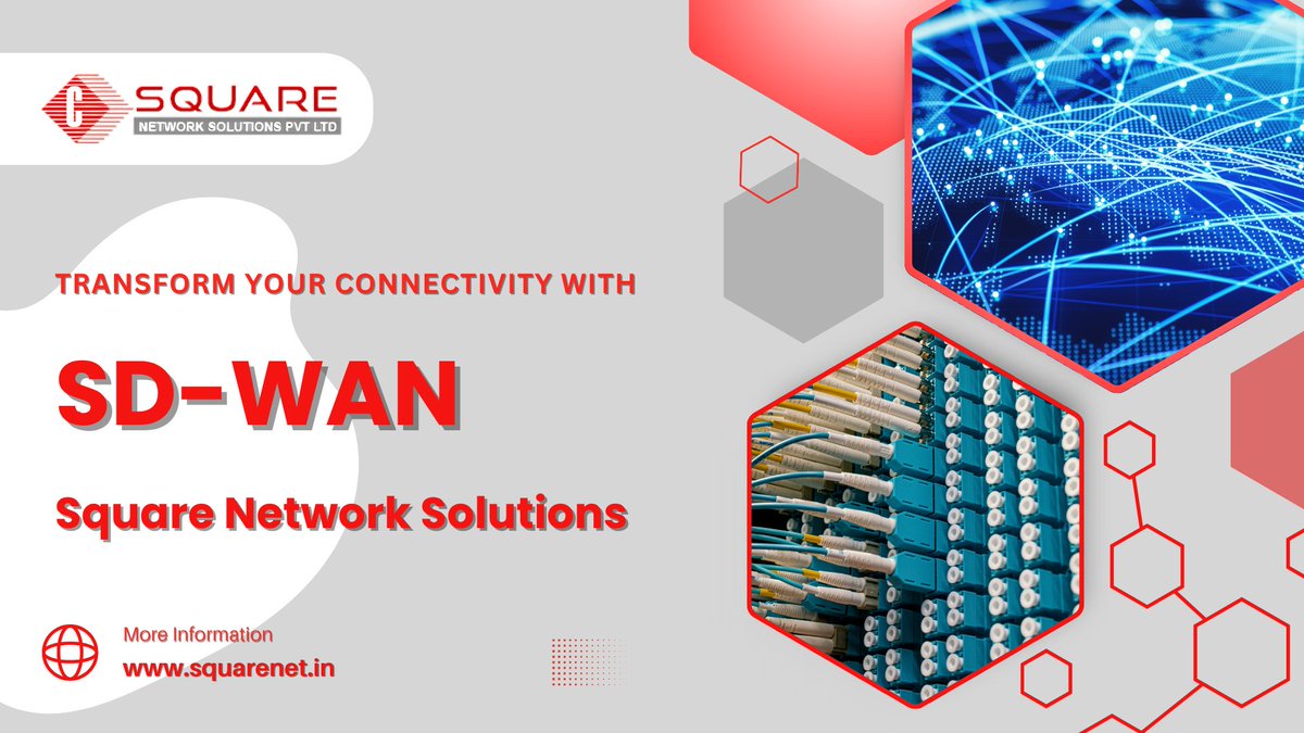 square_net1's tweet image. Discover how Square Network Solutions helps South Indian enterprises optimize network performance, security, and agility with SD-WAN solutions.
#SquareNetworkSolutions #EnterpriseConnectivity #NetworkOptimization #SouthIndiaTech #DigitalInfrastructure #CloudNetworking