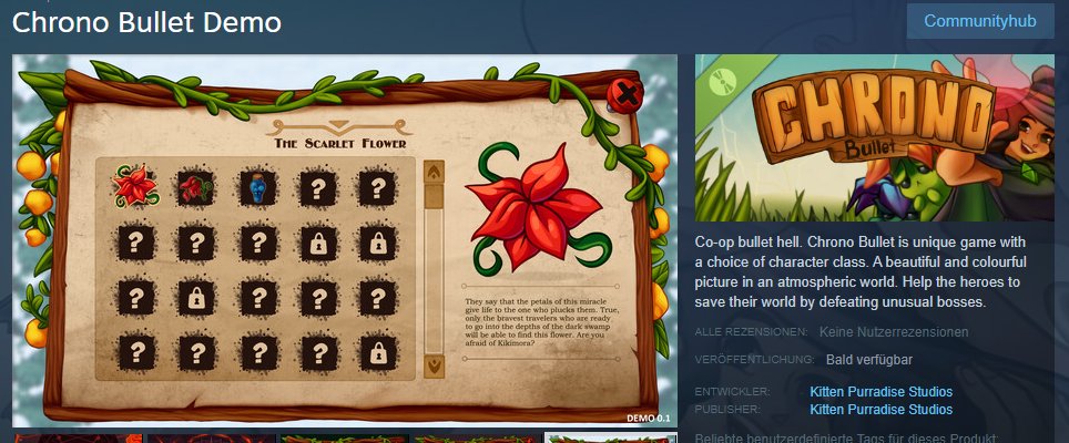 Nivan 🔜 ??? (@einfach_nivan) on Twitter photo hey <a href="/KeymailerTom/">Keymailer Support</a> i am not shure.. is this right?
at steam is the Publisher and Dev: Kitten Purradise Studios and not ViviLativa
And the Game Name is: Chrono Bullet. hey <a href="/KeymailerTom/">Keymailer Support</a> i am not shure.. is this right?
at steam is the Publisher and Dev: Kitten Purradise Studios and not ViviLativa
And the Game Name is: Chrono Bullet.