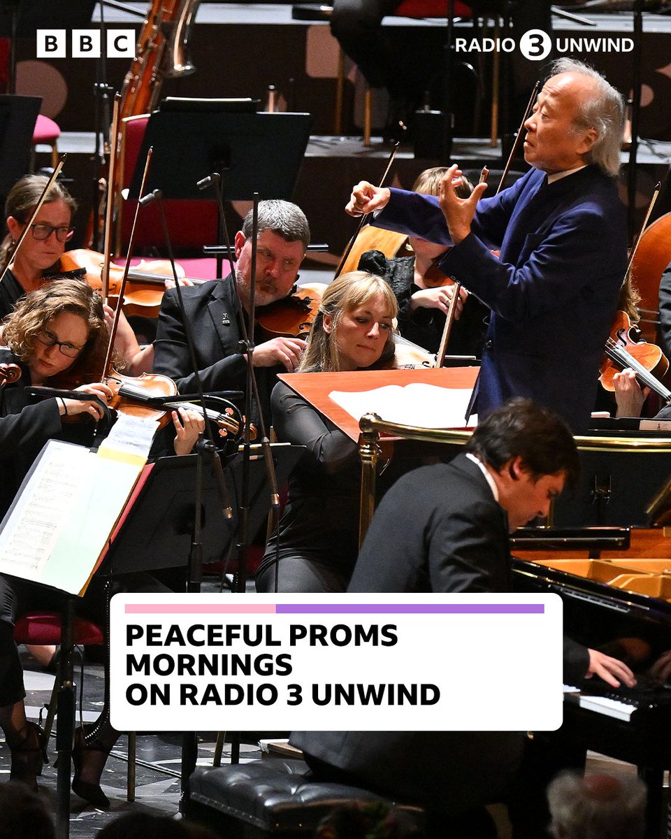BBC Radio 3 (@bbcradio3) on Twitter photo Amid the excitement and spectacle of the BBC Proms, we're also giving you a chance to take a breath with some of the more soothing musical moments recorded at the world's greatest classical music festival over the years.
Every Friday on Radio 3 Unwind, <a href="/sianwilliams100/">Dr Sian Williams</a> presents Amid the excitement and spectacle of the BBC Proms, we're also giving you a chance to take a breath with some of the more soothing musical moments recorded at the world's greatest classical music festival over the years.
Every Friday on Radio 3 Unwind, <a href="/sianwilliams100/">Dr Sian Williams</a> presents