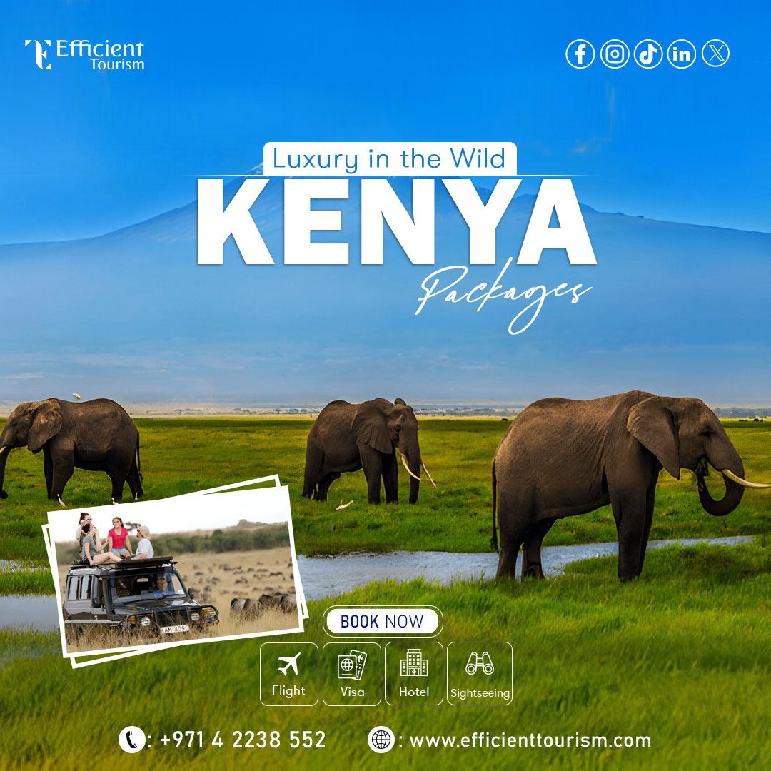 "Discover Kenya — Nature’s Powerhouse of Beauty &amp; Opportunity."
DM us or Call/WhatsApp to book your Packages❤
🌐: efficienttourism.com
📞: +971 4226 9486
📧: info@efficienttourism.com