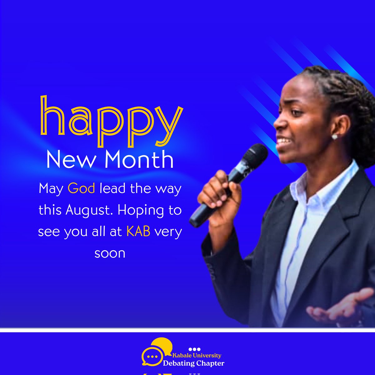 August is here. #HappyNewMonth