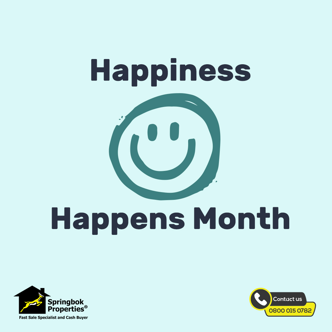 #August is dedicated to celebrating the things that make you happy. So whatever it is that makes you happy, make happiness happen and tell us all about it in the comments. 
#happiness #happinesshappens #happinesshappensmonth #choosehappy #positivevibes #happy