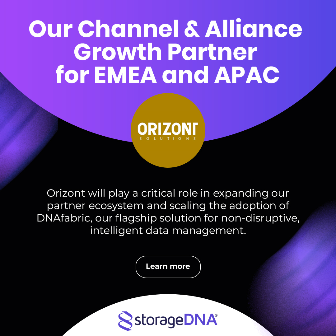 StorageDNA, Inc. (@storage_dna) on Twitter photo We’re proud to welcome <a href="/Orizont_soln/">Orizont Solutions</a> as <a href="/Storage_DNA/">StorageDNA, Inc.</a>'s official Channel & Alliance Growth Partner for EMEA and APAC, marking a major step forward in expanding our DNAfabric footprint globally.
Read more:
shorturl.at/4PAl7
#StorageDNA #DNAfabric #OrizontSolutions We’re proud to welcome <a href="/Orizont_soln/">Orizont Solutions</a> as <a href="/Storage_DNA/">StorageDNA, Inc.</a>'s official Channel & Alliance Growth Partner for EMEA and APAC, marking a major step forward in expanding our DNAfabric footprint globally.
Read more:
shorturl.at/4PAl7
#StorageDNA #DNAfabric #OrizontSolutions