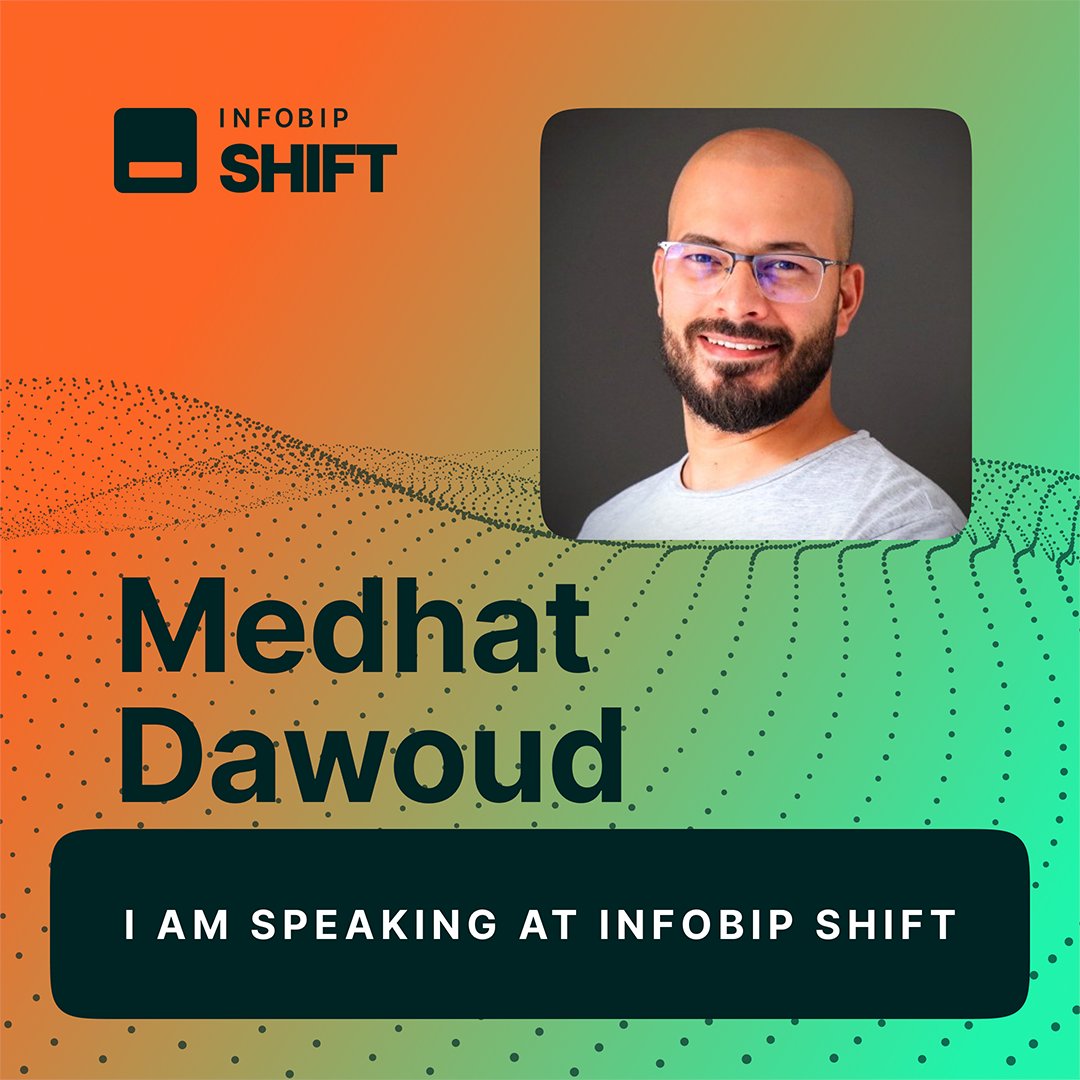 Med7atDawoud's tweet image. Excited to speak at @InfobipShift 2025 in Zadar, Croatia, Sep 14–16!

Looking forward to joining an incredible lineup! 

📷 I’ve got a couple of 50% discount ticket codes for the first few who reach out. Grab them while you can!
📷 shift.infobip.com