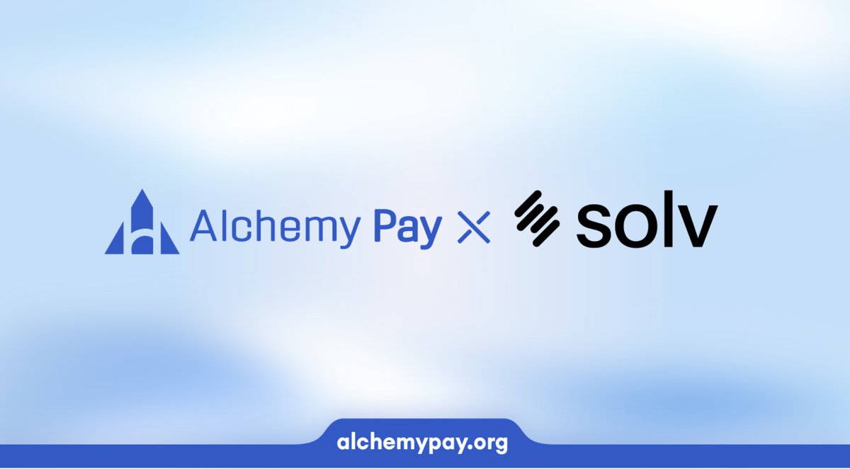 🌐Thrilled to partner with @SolvProtocol, #AlchemyPay now supports fiat  on-ramp for its BTC native assets BSC-SOLV, SolvBTC & xSolvBTC! Users can  buy these assets with local currencies via fiat payments—bridging Bitcoin-native  yield