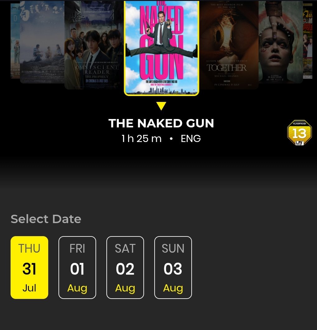 Naked Gun will be airing for a few days here and at a few cinemas. I took the chance to watch it on day 1. It was an enjoyable movie.