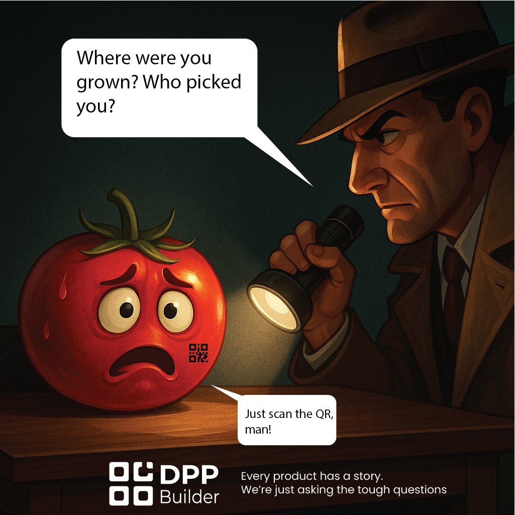 dppbuilder's tweet photo. You don't need a detective!🌍 Traceability and transparency is the foundation of a sustainable economy. Digital Product Passports give every product a voice — and a verified past.

#DPPBuilder #DigitalProductPassports #SupplyChainTransparency #Sustainability #CircularEconomy https://t.co/gG5Bw3lKs5