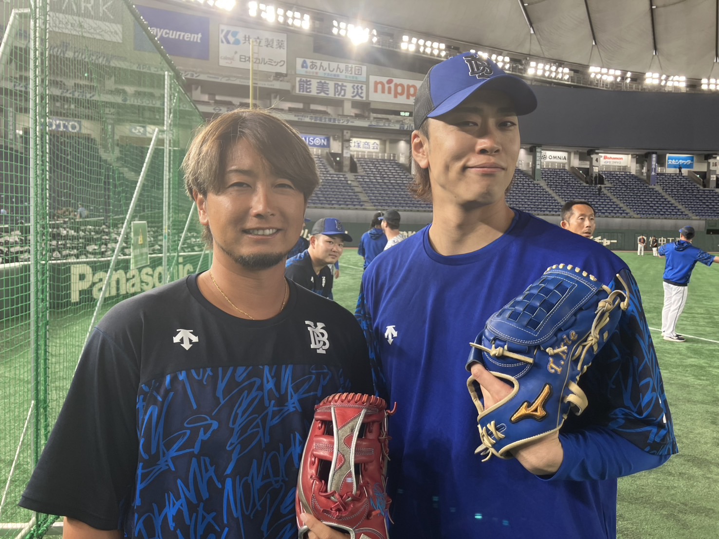 三嶋一輝　実使用スパイク　横浜DeNAベイスターズ 三嶋一輝 実使用スパイク 横浜DeNAベイスターズ