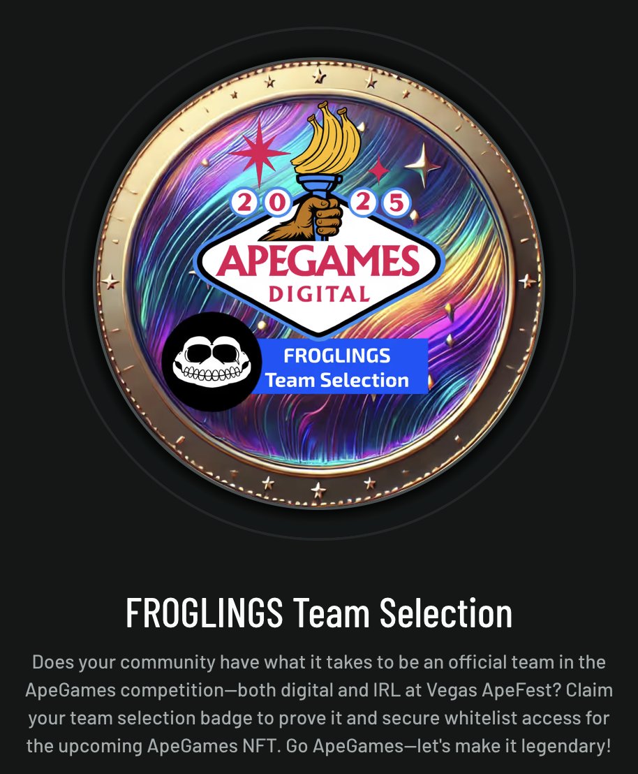 <a href="/GoApeGames/">ApeGames</a> <a href="/froglings/">FroGlings</a> and bada boom