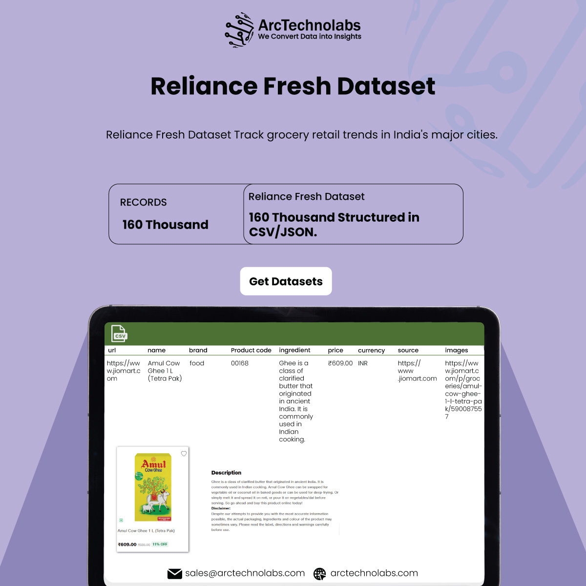 Arctechnolabs's tweet photo. Leverage web scraping Reliance Fresh supermarket data to collect comprehensive #RelianceFreshgrocerystoredatasets for markets in the #USA, #UK &amp; #Australia.

https://t.co/DT3zumZsab

#PriceAvailabilityTracking #ReviewInsights #StockLevelMonitoring #ProductDescriptionExtraction https://t.co/VBibeLqyGl